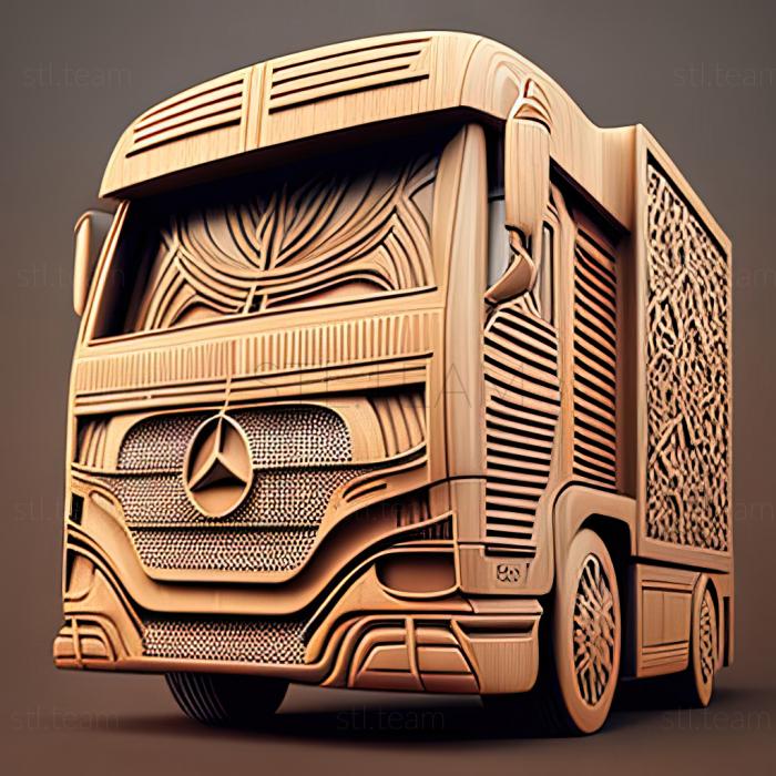 3D model Mercedes Benz Econic (STL)